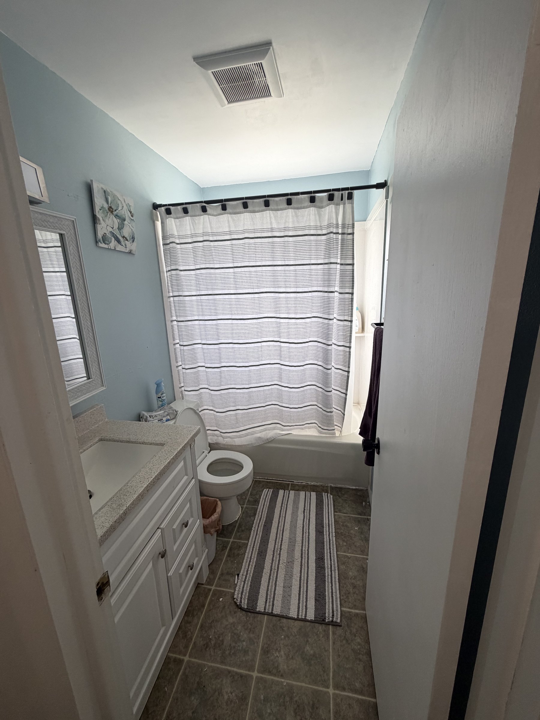Bathroom before Iron Peak remodel